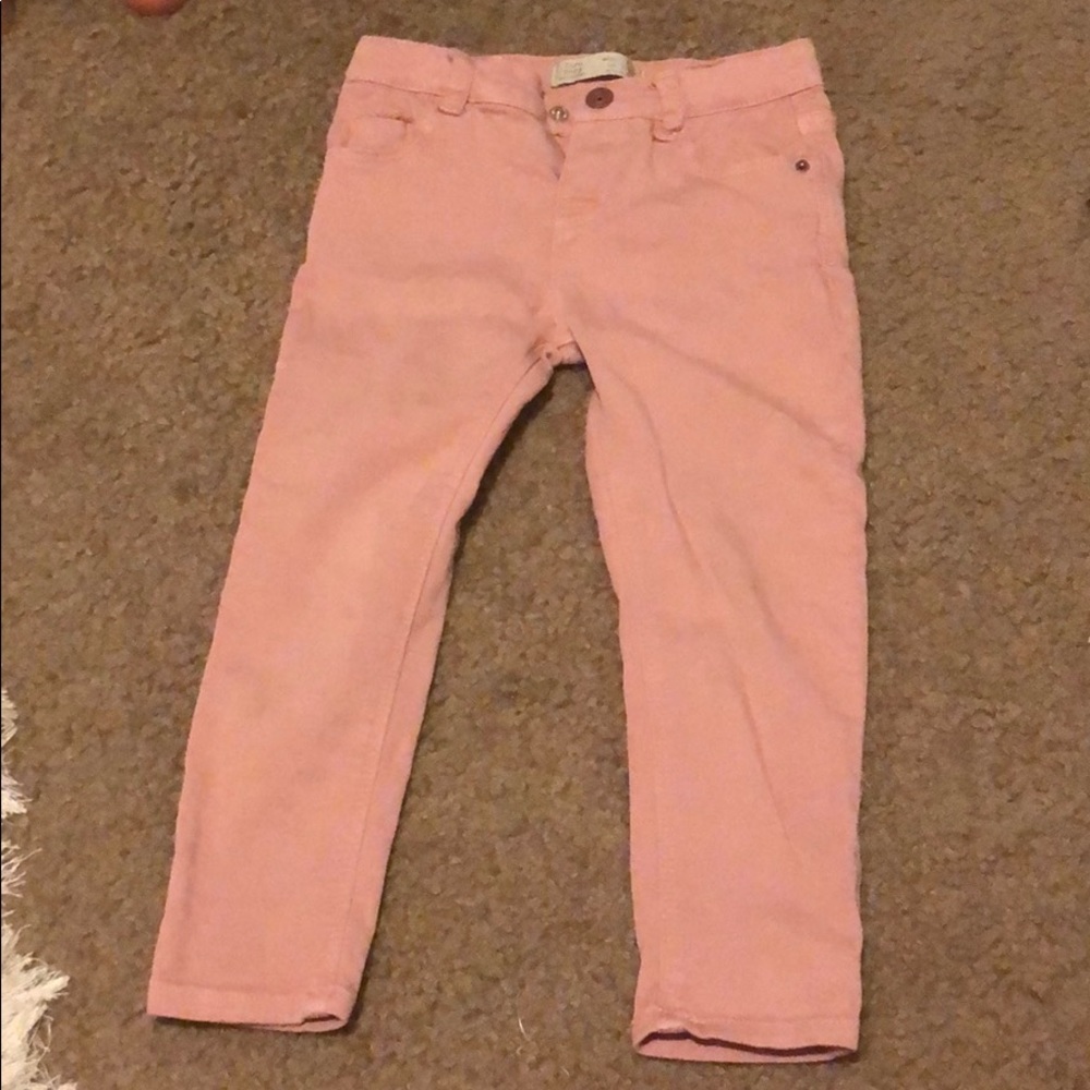 Zara pink jeans